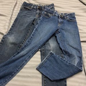 Boys blue jeans size 8